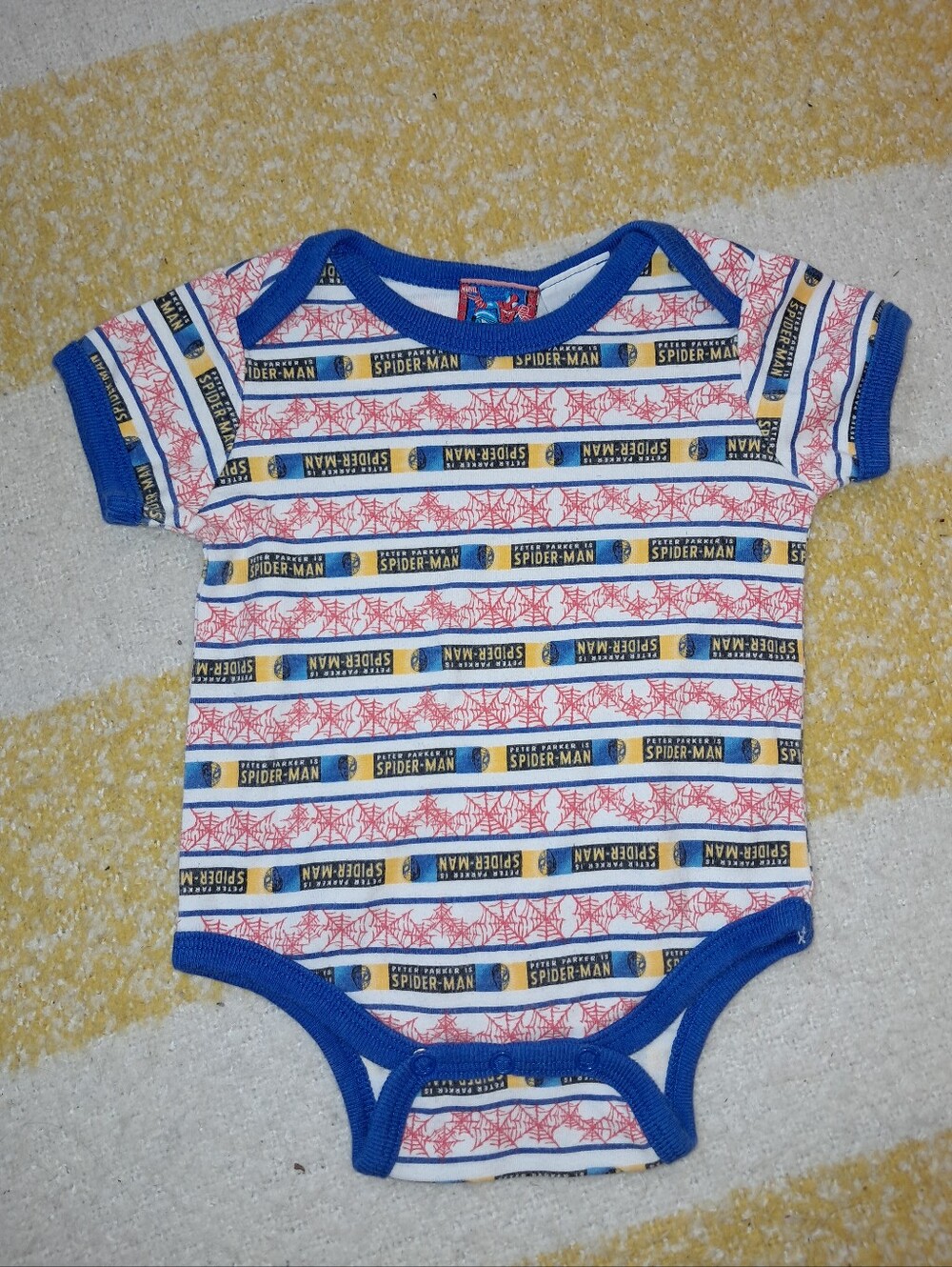 Spiderman brand Little boys size 3-6 months, y2k, onesie